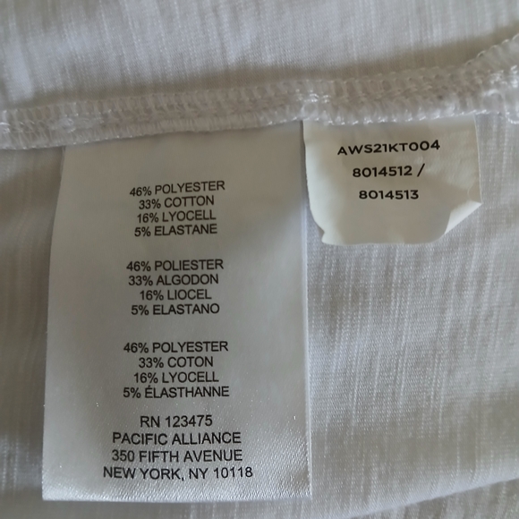 ULEX Women Adaptive Open MagnaReady White Tank Top white Magnetic Clousure Sz M - Picture 10 of 11